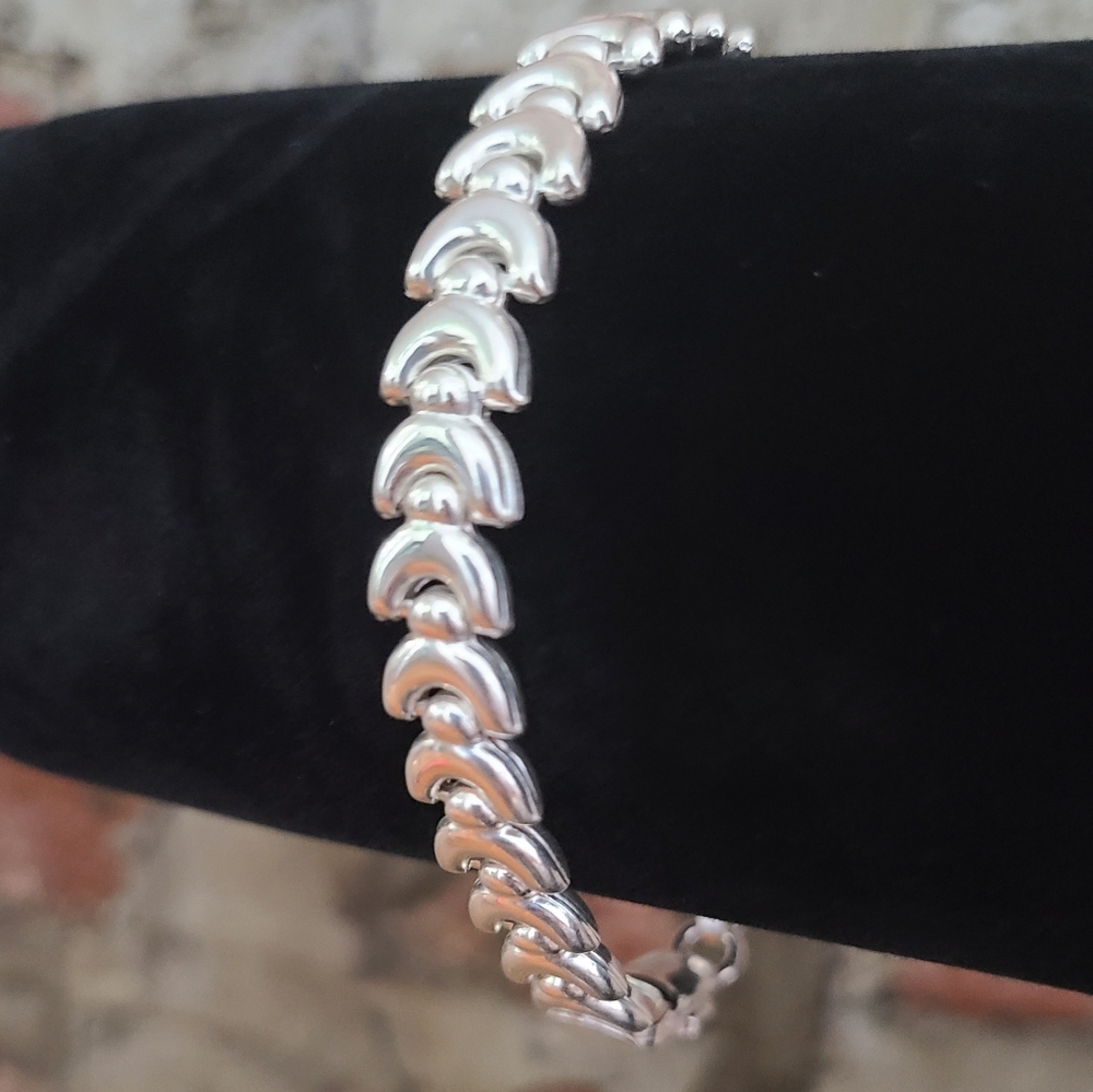 Sterling Silver Bracelet w/ Lobster Clasp
